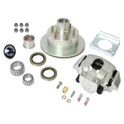 UFP Disc Brake Wheel End Kit, 6,000 lbs., Zinc Hub & Rotor, Zinc Caliper - K71-089-05