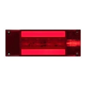 Optronics 8" Rectangle GloLightTM Stop/Turn/Taillight - STL116RB