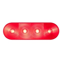 Optronics FLEET Count™ 6" Sealed LED Stop/Turn/Taillight - STL412RBK