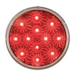 Optronics Miro-Flex 4” Clear Round Sealed LED Stop/Turn/Taillight - STL23CCRBK