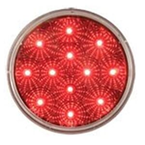 Optronics Miro-Flex 4” Clear Round Sealed LED Stop/Turn/Taillight - STL23CCRBK