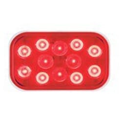 Optronics Sealed Rectangular LED Stop/Turn/Taillight Grommet Mount - STL33RBK