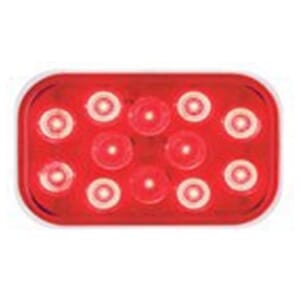 Optronics Sealed Rectangular LED Stop/Turn/Taillight Grommet Mount - STL33RBK