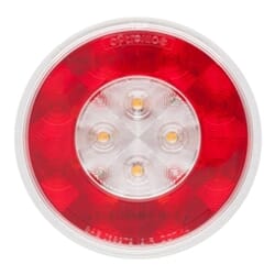 Optronics FUSION™ 4” Round Sealed Stop/Turn/Tail/Back-Up Light - STL201XRBK