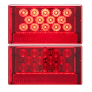 Optronics LED Combination Taillight Driver Side w/ 5-LED License Light 23 Diodes - STL57RB