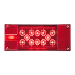 Optronics Waterproof Over 80” Combination SMD LED Taillight Driver Side w/ License Light - STL17NTRB