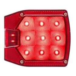 Optronics LED Combination Driver side w/License Plate illuminator Taillight for Over/Under 80” Applications - STL83RB