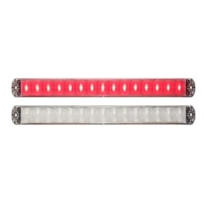 Optronics Thin line Clear LED Stop/Turn/Taillights Red - STL64RCB