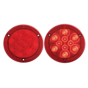 Optronics 4” Round Sealed LED Lights with Reflex Mounting Flange - STL43RBXK
