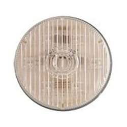 Optronics Clear lens Amber 2.5” Round PC-Rated LED Marker/Clearance Light - MCL58ACBK