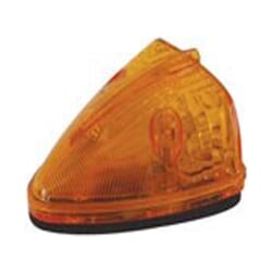 Optronics Sealed Amber LED Triangular Cab/Clearance Light - PC Rated - CBL22AB