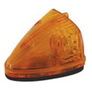 Optronics Sealed Amber LED Triangular Cab/Clearance Light - PC Rated - CBL22AB