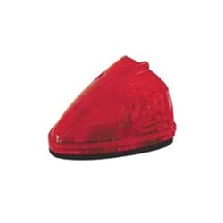 Optronics Sealed Red LED Triangular Cab/Clearance Light - PC Rated - CBL22RB