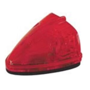 Optronics Sealed Red LED Triangular Cab/Clearance Light - PC Rated - CBL22RB