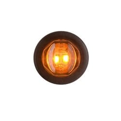 Optronics Amber Uni-Lite™ 3/4” Sealed LED Marker/Clearance Lights - MCL11AKB