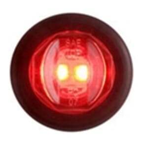 Optronics Red Uni-Lite™ 3/4” Sealed LED Marker/Clearance Lights - MCL11RKB