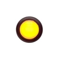 Optronics Amber GloLight™ Uni-Lite™ 3/4”LED Non-Directional Marker/Clearance Light - MCL110ABK