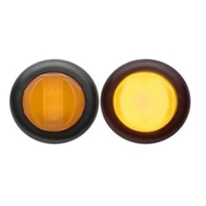 Optronics Amber GloLight™ Uni-Lite™ 3/4” Sealed LED Marker/Clearance Light - MCL111ABK