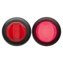 Optronics Red GloLight™ Uni-Lite™ 3/4” Sealed LED Marker/Clearance Light 1 Diode - MCL112RBK