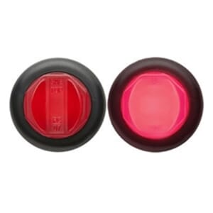 Optronics Red GloLight™ Uni-Lite™ 3/4” Sealed LED Marker/Clearance Light 1 Diode - MCL112RBK