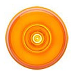 Optronics Amber GloLight™ 2” Round Sealed LED Marker/Clearance Light - MCL155ABK