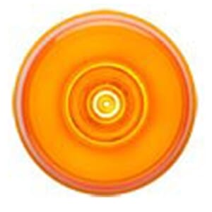 Optronics Amber GloLight™ 2” Round Sealed LED Marker/Clearance Light - MCL155ABK