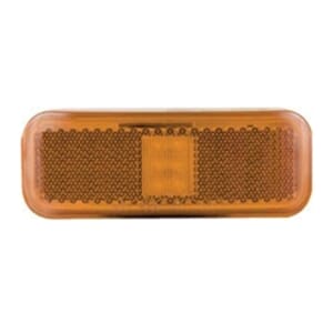 Optronics Amber Rectangular Thin Line LED Marker/Clearance Light 2 Diodes - MCL40AB