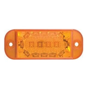 Optronics Amber LED Intermediate Side Marker Light with Supplemental Mid-Ship Turn - MCL48AB