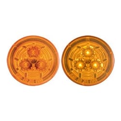 Optronics Amber Miro-Flex™ 2.5” Round Sealed LED Marker/Clearance Light - MCL51ABK