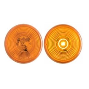 Optronics FLEET Count™ 2” Round Sealed Amber LED Marker/Clearance Light - MCL56ABK