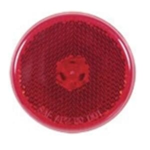 Optronics 2.5” Round Sealed Red LED Marker/Clearance Lights with Reflex - MCL59RBK