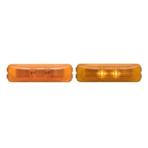 Optronics FLEET Count™ Thinline Sealed Amber LED Marker/Clearance Light - MCL61ABK