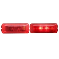 Optronics FLEET Count™ Thinline Sealed Red LED Marker/Clearance Light - MCL61RBK