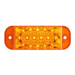 Optronics Amber LED Surface MountMarker/Clearance Light - PC Rated - MCL73AB