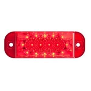 Optronics Red LED Surface MountMarker/Clearance Light - PC Rated - MCL73RB