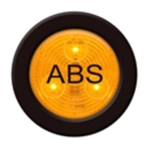 Optronics 2" Round Sealed 3-LED ABS Marker/Clearance Light - MCL505GABSBK