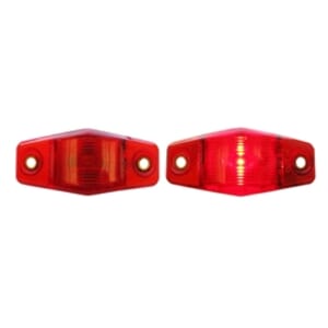 Optronics Mini Sealed Red LED Horizontal-Vertical Marker/Clearance Light - MCL99RB