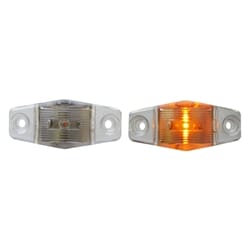 Optronics Clear Lens Mini Sealed Amber LED Horizontal-Vertical Marker/Clearance Light - MCL99AC1B