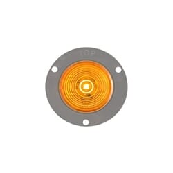 Optronics FLEET Count™ 2" Flange Mount Amber LED Marker/Clearance Light - MCL56AFBK