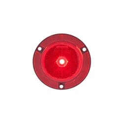 Optronics 2.5" Round Red Marker/Clearance Light With Locking Clip - MCL002RXBK