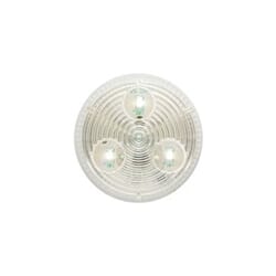 Optronics Clear lens 2 Inch Sealed 3-LED sealed grommet mount utility light - UCL55CBK