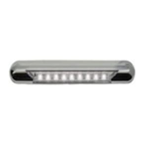 Optronics Opti-Brite™ 11 Inch white LED awning light, on/off switch, chrome snap-on bezel - ILL70CCSBAWN
