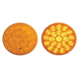 Optronics 4” Round Sealed LED Strobe Warning Lamp Function 2 - SLL43AKB2