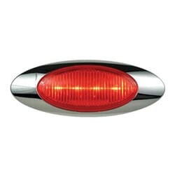 Optronics Millennium Series 6.5” Sealed LED Marker/Clearance Light Red - 00212309BK