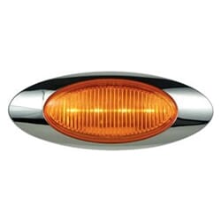 Optronics Millennium Series 6.5” Sealed LED Marker/Clearance Light Yellow - 00212307BK