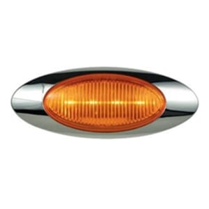 Optronics Millennium Series 6.5” Sealed LED Marker/Clearance Light Yellow - 00212307BK