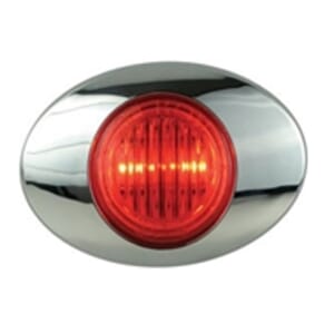 Optronics Millennium Series 3” Sealed LED Marker/Clearance Light Red - 00212209BK