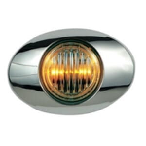 Optronics Clear Lens Millennium Series 3” Sealed LED Marker/Clearance Light Yellow - 00212276BK