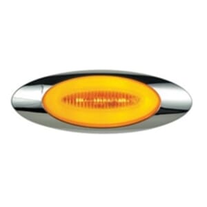 Optronics Panelite ® Millennium Series ® 6.5” Sealed LED Marker/Clearance Light Amber - 11212335P