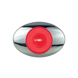 Optronics GloLight Millennium Series 3” Sealed LED Marker/Clearance Light Red - 11212237P